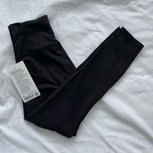 Lululemon wunder train pocket leggings